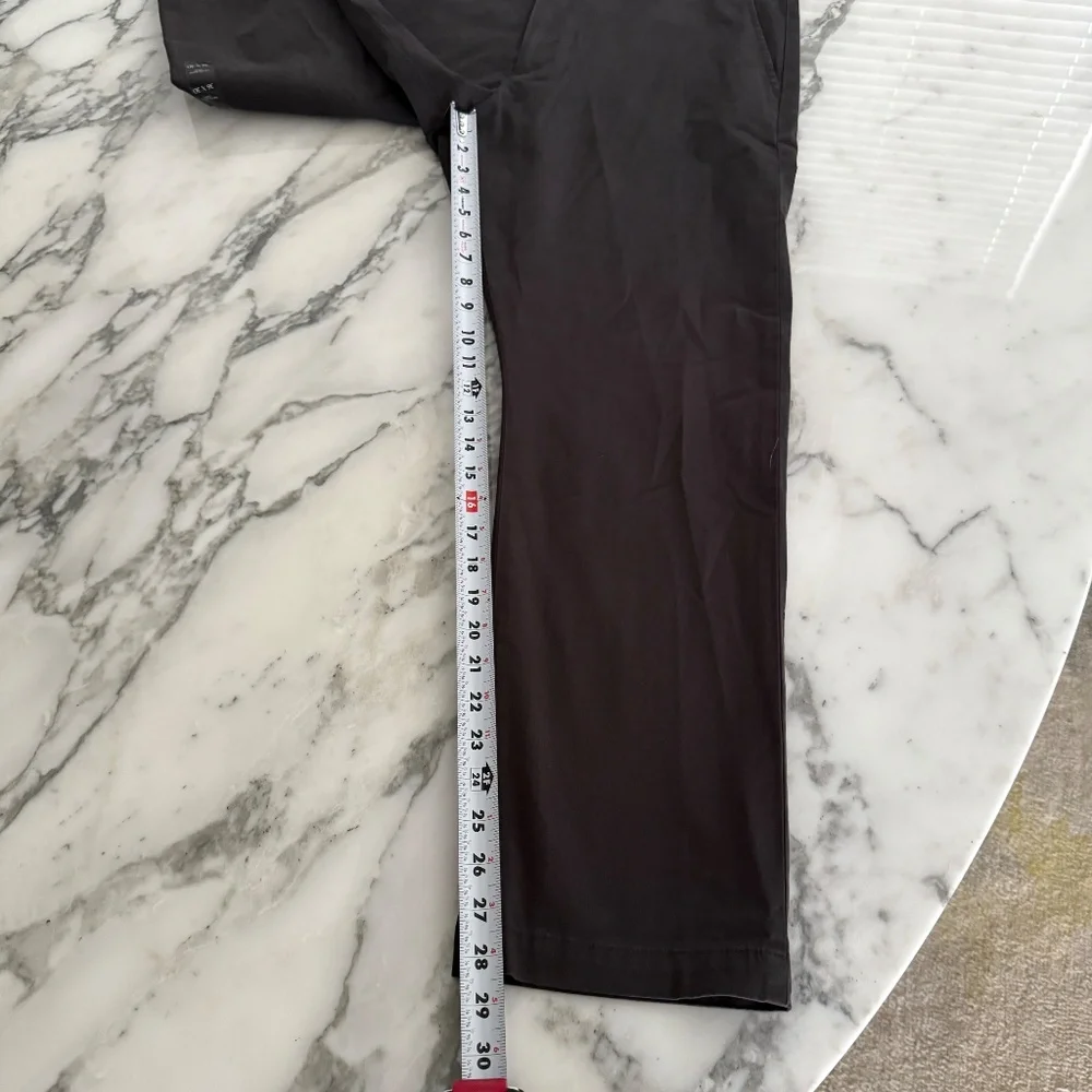 Banana‎ Republic Men's Casual 100% Cotton Black Pants, Size 36